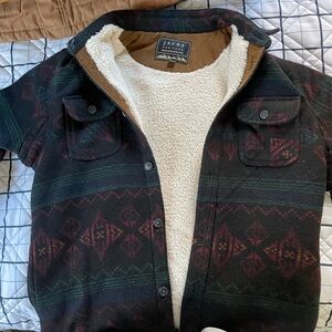 Jachs Aztec Patterned Jacket